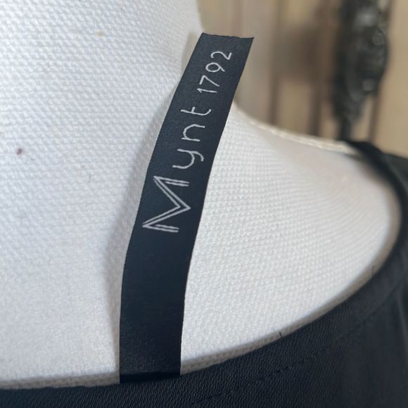 Mynt1792 Black Tunic Top Plus Size 1X New - Picture 11 of 13